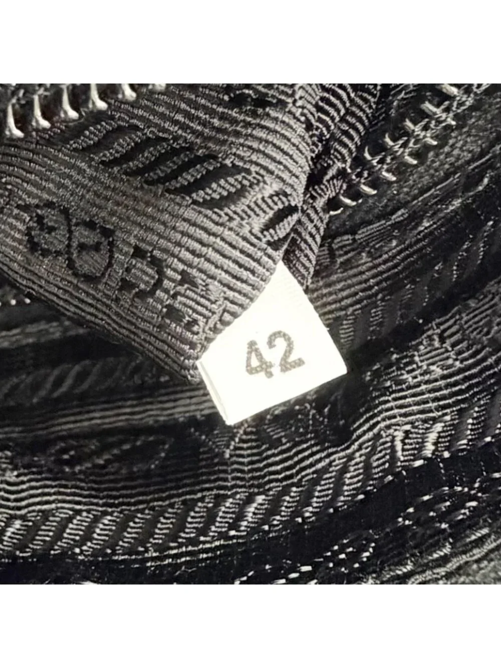 Prada Vera Re-Nylon Mini Pouch Small Triangle Logo Plate Makeup Black